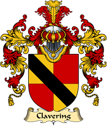 English Family Coat of Arms (v.25) Clavering
