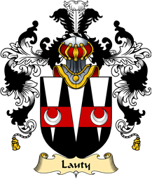 Scottish Family Coat of Arms (v.25) Lauty