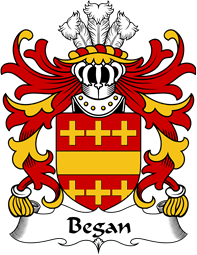 Welsh Coat of Arms for Began (of Breygan, of Monmouthshire)