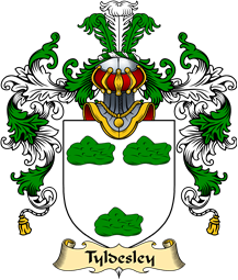 English Family Coat of Arms (v.25) Tyldesley