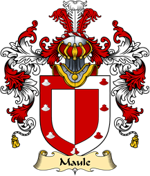 Scottish Family Coat of Arms (v.25) Maule