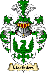 Irish Family Coat of Arms (v.23) for MacEniery or MacHenry