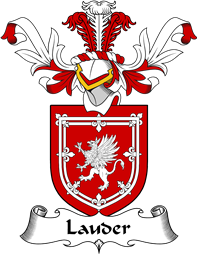 Coat of Arms from Scotland for Lauder