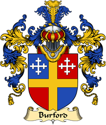 English Family Coat of Arms (v.25) Burford
