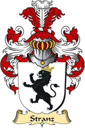 v.23 Coat of Family Arms from Germany for Stranz