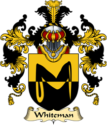 English Family Coat of Arms (v.25) Whiteman or Whitman