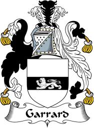 English Coat of Arms for the family Garrard or Garratt