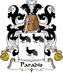 Coat of Arms from France for Paradis