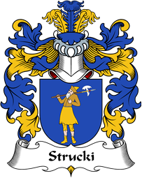 Polish Coat of Arms for Strucki or Strutzky