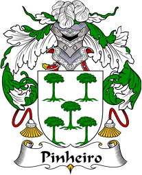 Portuguese Coat of Arms for Pinheiro