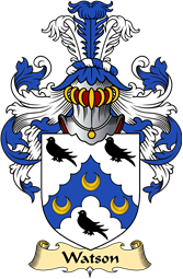 English Coat of Arms (v.23) for the family Watson