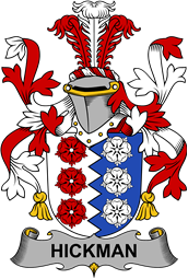 Irish Coat of Arms for Hickman