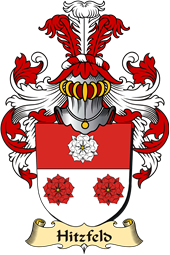 v.23 Coat of Family Arms from Germany for Hitzfeld