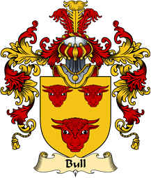 English Family Coat of Arms (v.25) Bull
