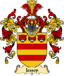 Irish Family Coat of Arms (v.25a) Jessop