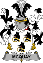 Irish Coat of Arms for McQuay or MacQuay