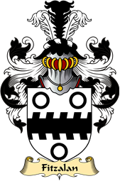 Welsh Family Coat of Arms (v.23) for Fitzalan (alias Viell)