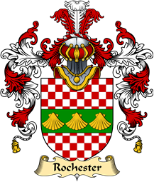 English Family Coat of Arms (v.25) Rochester