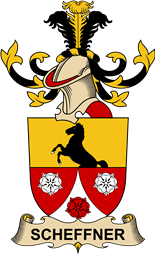 Republic of Austria Coat of Arms for Scheffner