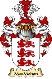 Irish Family Coat of Arms (v.23) for MacMahon (Thomond)