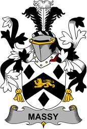 Irish Coat of Arms for Massy or Massey