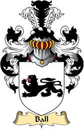 English Coat of Arms (v.23) for the family Ball