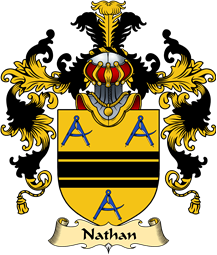 English Family Coat of Arms (v.25) Nathan