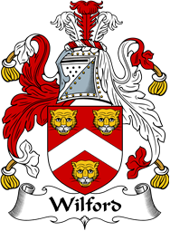 English Coat of Arms for the family Wilford