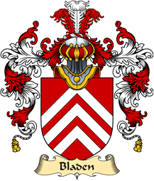 Irish Family Coat of Arms (v.25a) Bladen