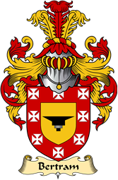 Scottish Family Coat of Arms (v.23) for Bertram