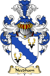 English Coat of Arms (v.23) for the family Needham