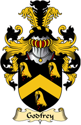 English Coat of Arms (v.23) for the family Godfrey