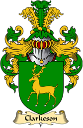 English Coat of Arms (v.23) for the family Clarkeson