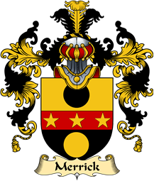 Irish Family Coat of Arms (v.25a) Merrick