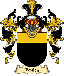 English Family Coat of Arms (v.25) Penley
