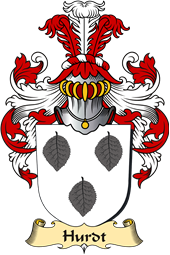 v.23 Coat of Family Arms from Germany for Hurdt