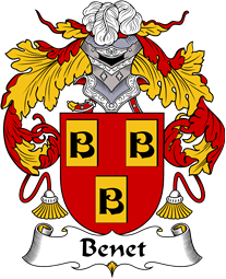 Spanish Coat of Arms for Benet