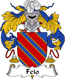 Portuguese Coat of Arms for Feio or Feyo