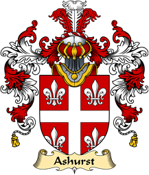 English Family Coat of Arms (v.25) Ashurst
