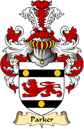 Irish Family Coat of Arms (v.23) for Parker