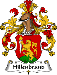 German Wappen Coat of Arms for Hillenbrand