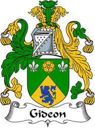 English Coat of Arms for the family Gideon