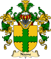 English Family Coat of Arms (v.25) Noone