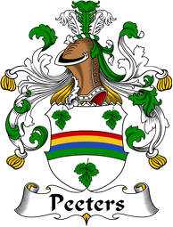 German Wappen Coat of Arms for Peeters