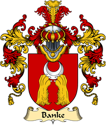 English Family Coat of Arms (v.25) Banke