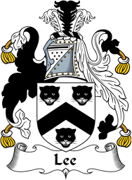 English Coat of Arms for the family Lee