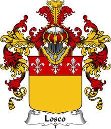 Italian Family Coat of Arms (v.25b) Losco