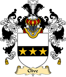 English Family Coat of Arms (v.25) Clive or Cleve