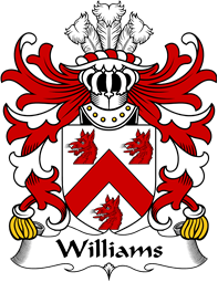 Welsh Coat of Arms for Williams (of Pen-rhos, Monmouthshire)