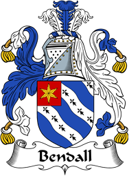 English Coat of Arms for the family Bendall